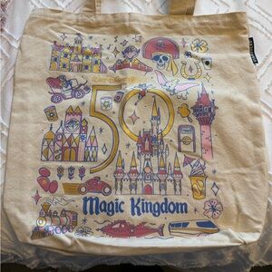 LIMITED EDITION: WDW 50th anniversary tote bag